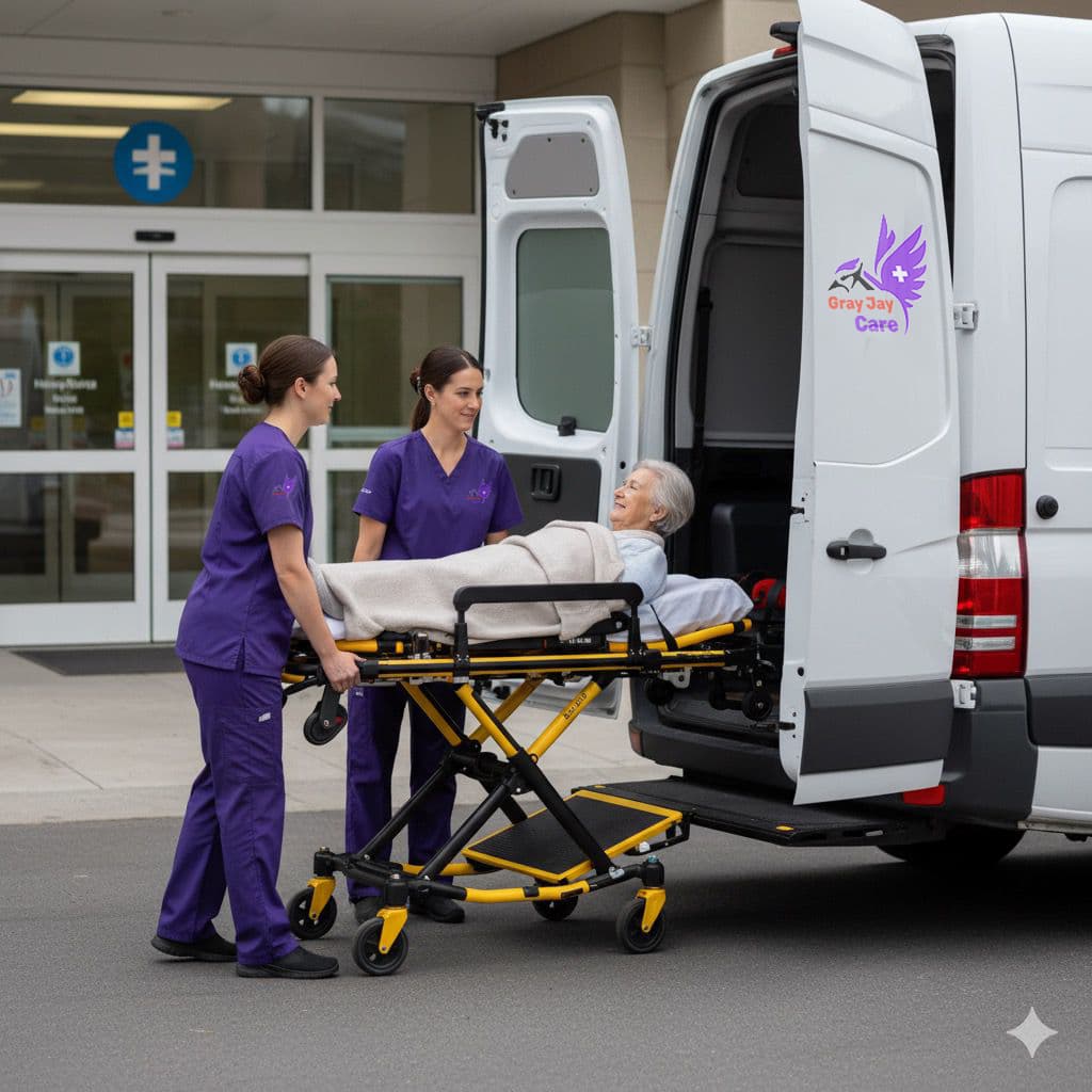 Stretcher Transport: